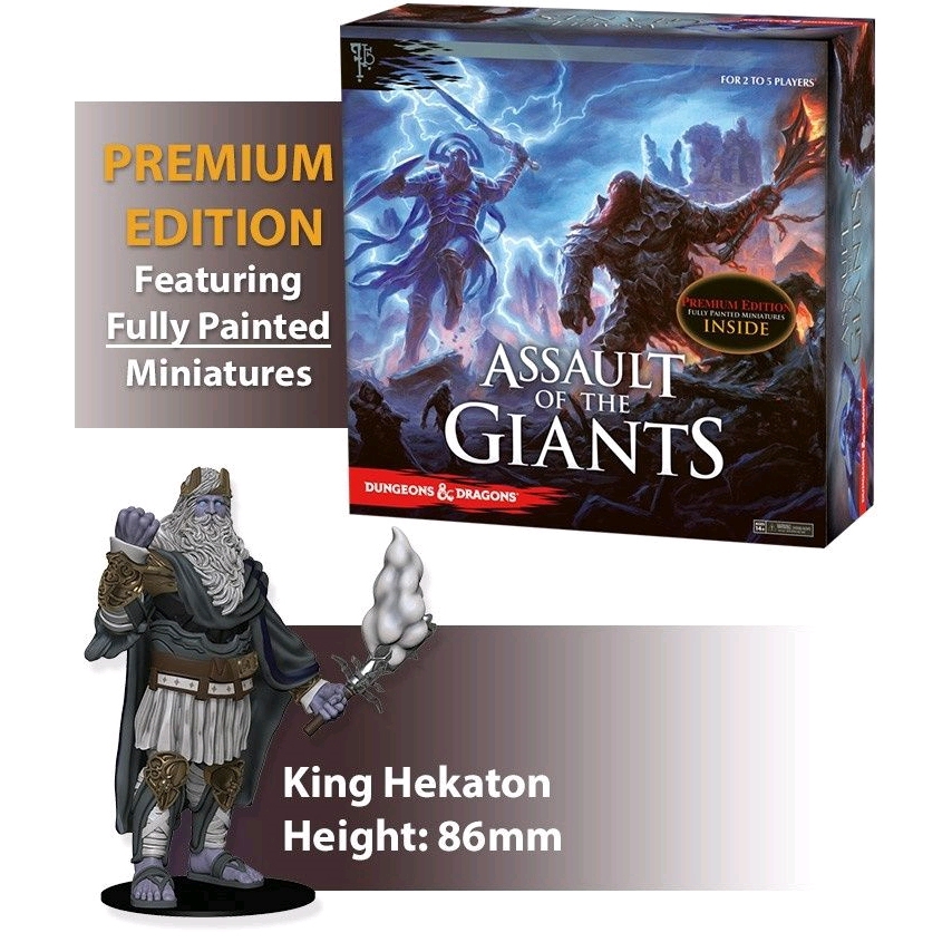D&D Assault of the Giants Premium Edition Board Game