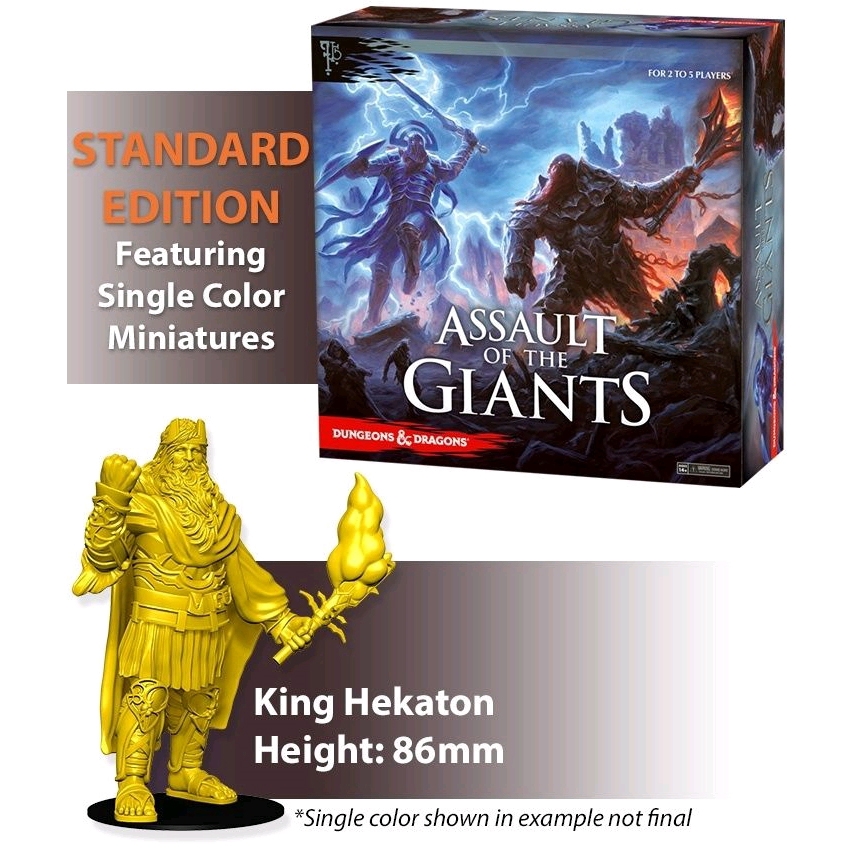 D&D Assault of the Giants Standard Edition Board Game