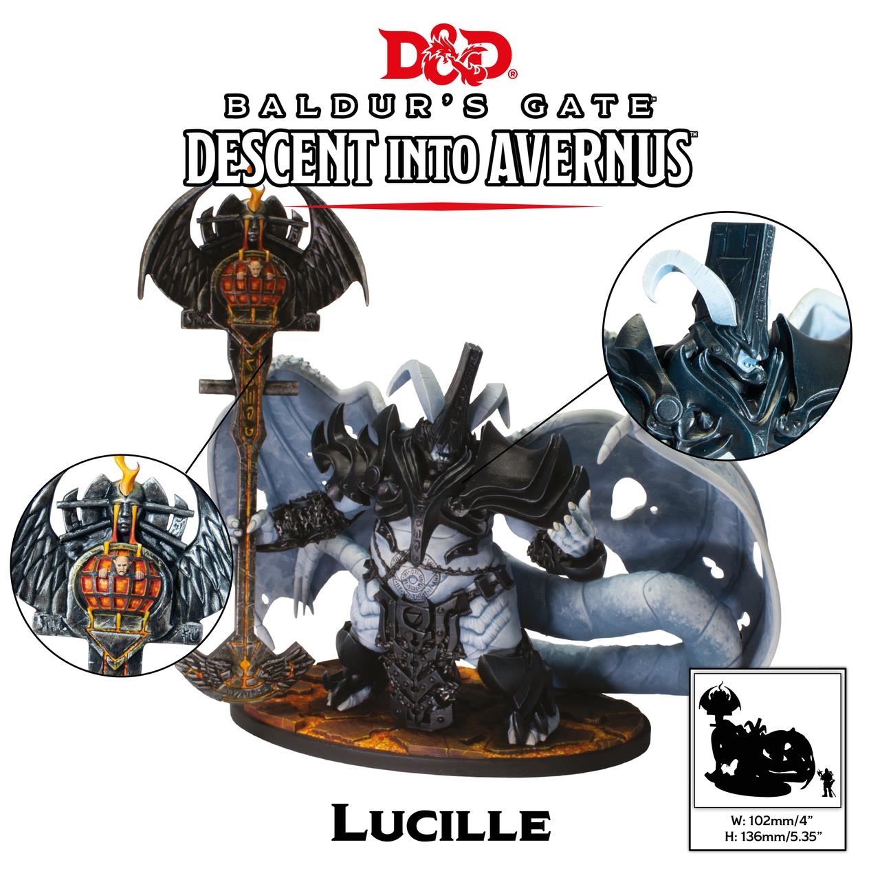 D&D Collector's Series Descent Into Avernus Lucille - Pit Fiend
