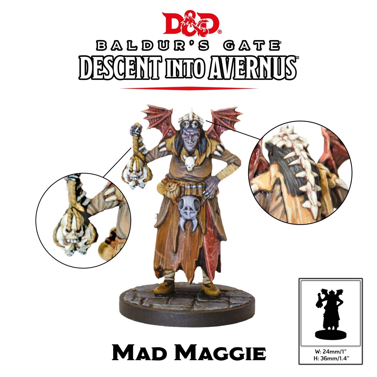 D&D Collector's Series Descent Into Avernus Mad Maggie