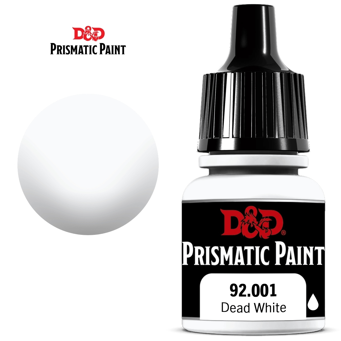 D&D Prismatic Paint Dead White 92.001
