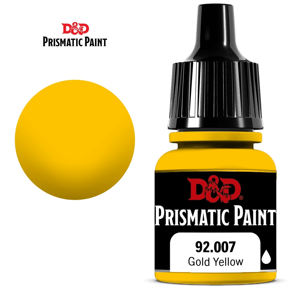 D&D Prismatic Paint Gold Yellow 92.007