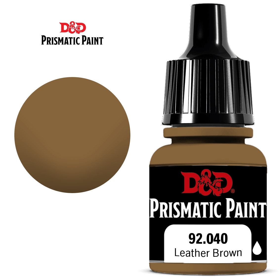 D&D Prismatic Paint Leather Brown 92.040