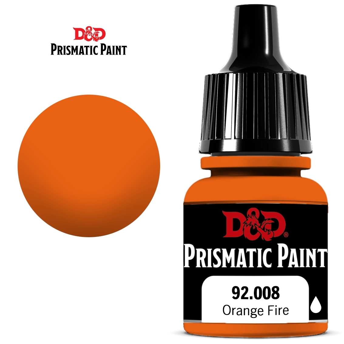 D&D Prismatic Paint Orange Fire 92.008