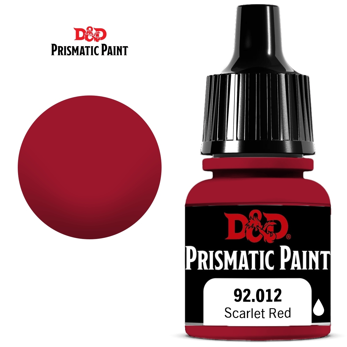 D&D Prismatic Paint Scarlet Red 92.012