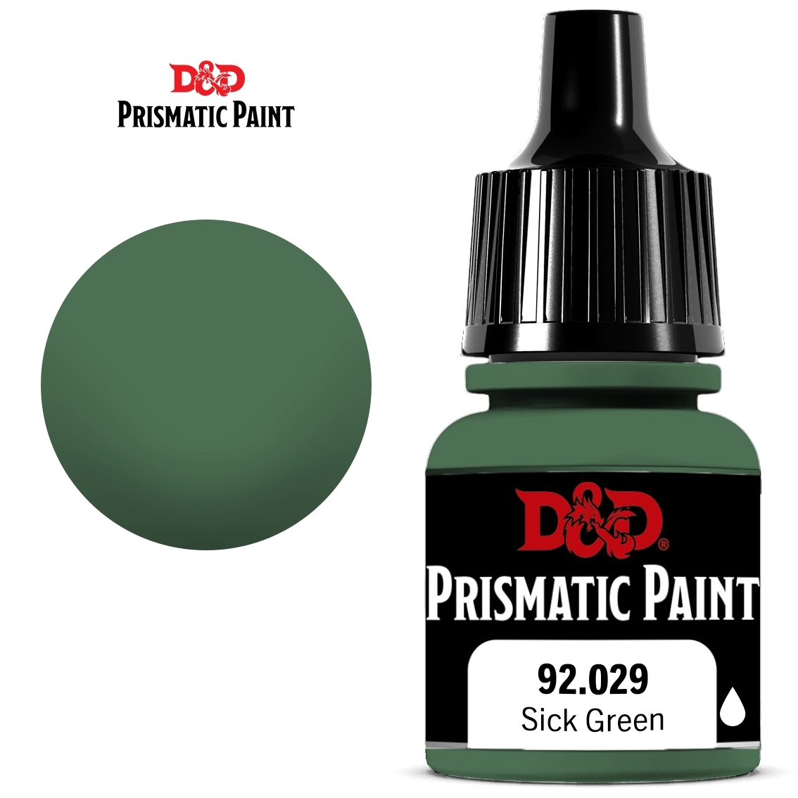 D&D Prismatic Paint Sick Green 92.029