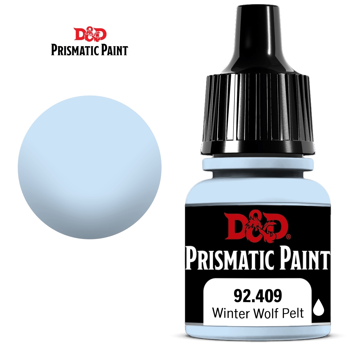 D&D Prismatic Paint Winter Wolf Pelt 92.409