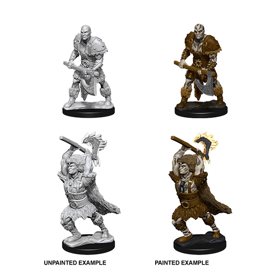 D&D Unpainted Nolzur's Marvelous Miniatures Goliath Male Barbarian