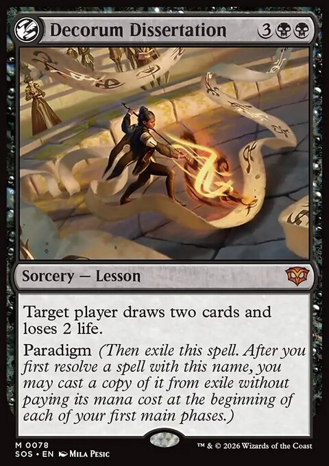 Decorum Dissertation