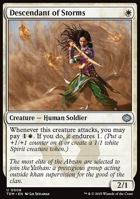 Descendant of Storms