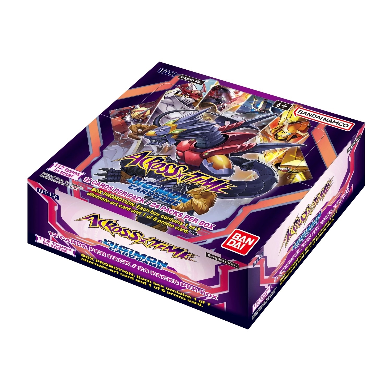 Digimon Card Game Across Time [BT12] Booster Box