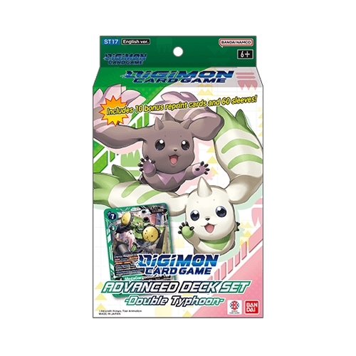 Digimon Card Game Advanced Deck Set Double Typhoon [ST17]