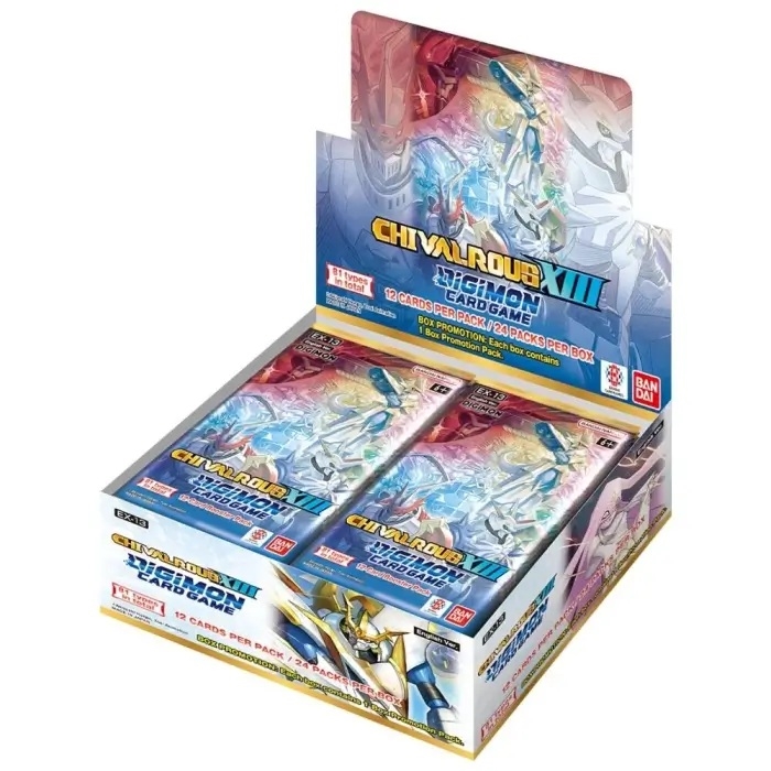 Digimon Card Game Chivalrous XIII [EX13] Booster Box PRESALE