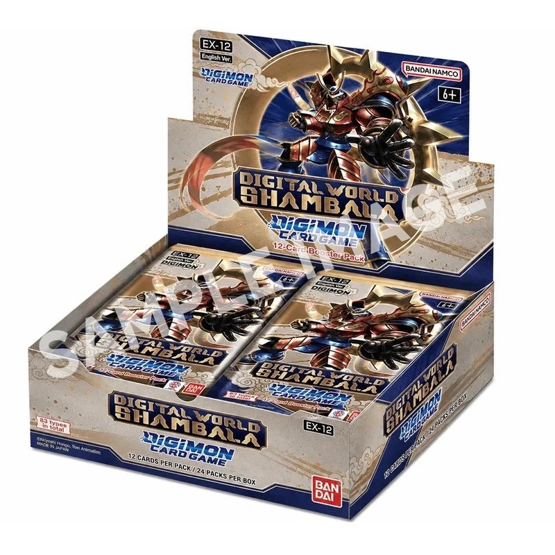Digimon Card Game Digital World Shambala [EX12] Booster Box PRESALE
