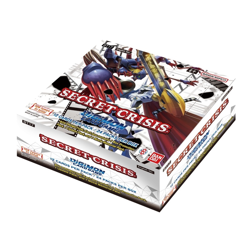 Digimon Card Game Secret Crisis [BT17] Booster Box
