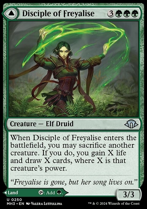 Disciple of Freyalise // Garden of Freyalise