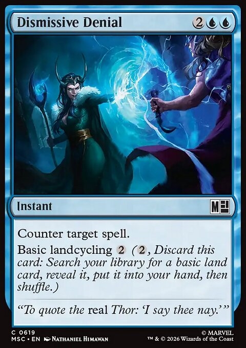 Dismissive Denial
