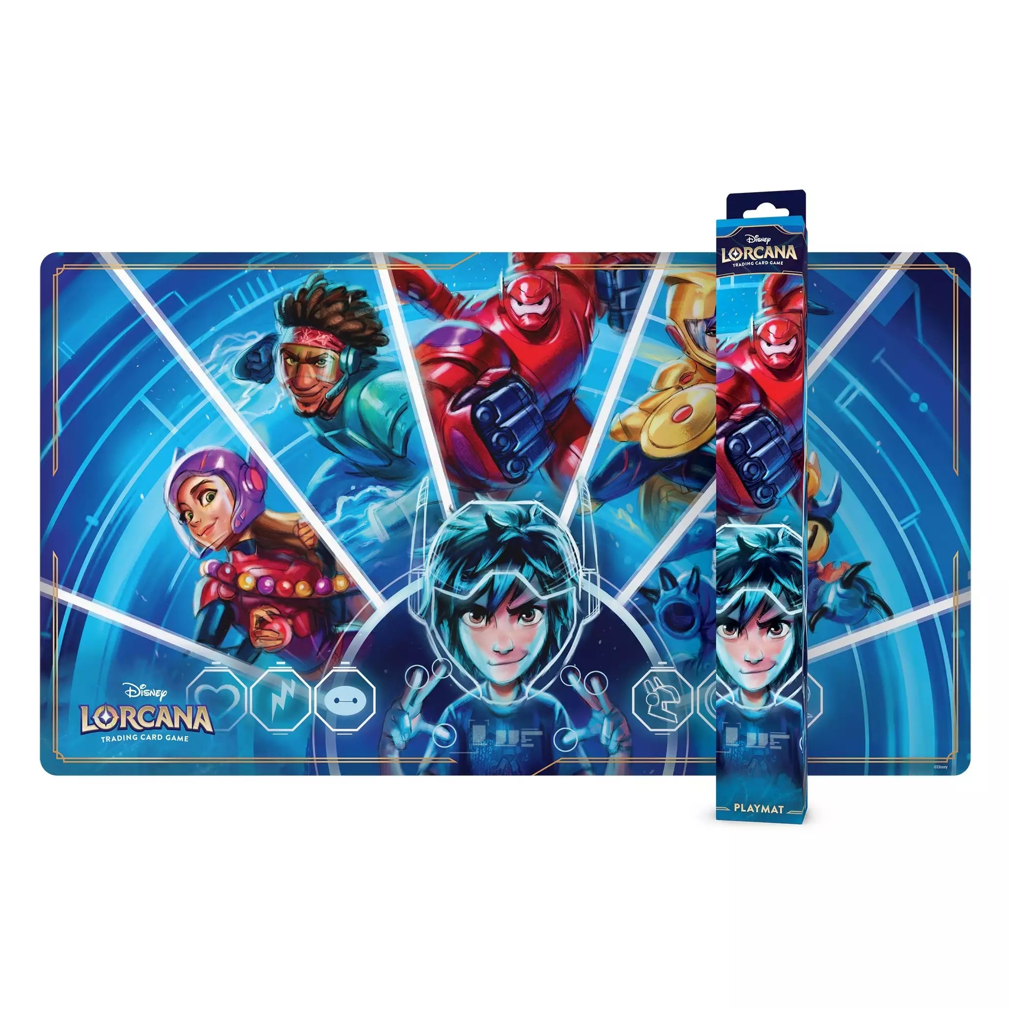 Disney Lorcana TCG Archazia's Island Playmat Big Hero 6