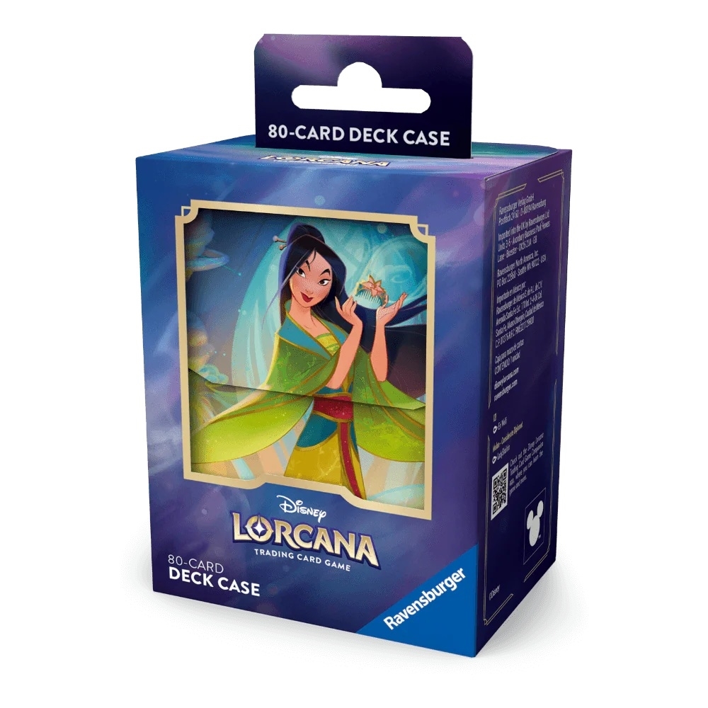Disney Lorcana TCG Fabled Deck Box Mulan