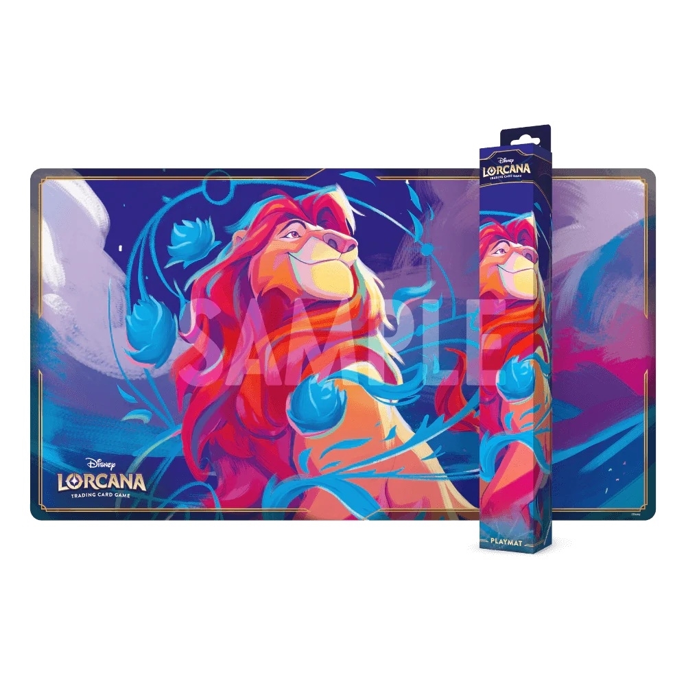 Disney Lorcana TCG Fabled Playmat Mufasa