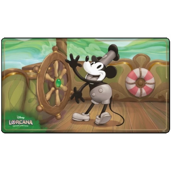 Disney Lorcana TCG First Chapter Playmat Steamboat Mickey