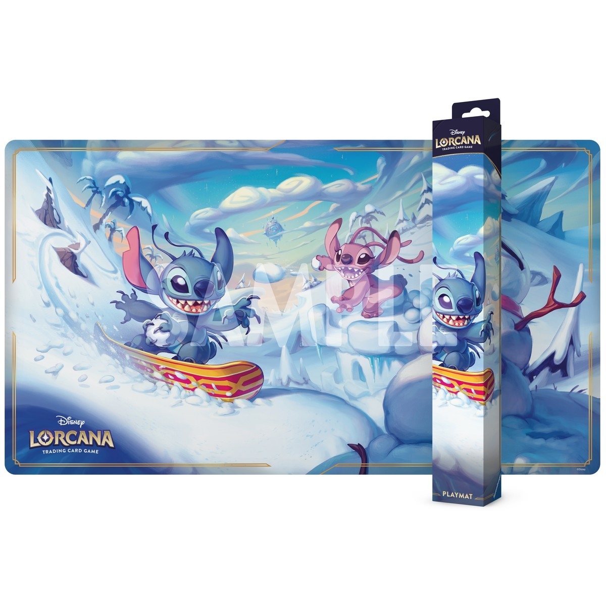 Disney Lorcana TCG Hyperia City Playmat Stitch & Friends PRESALE