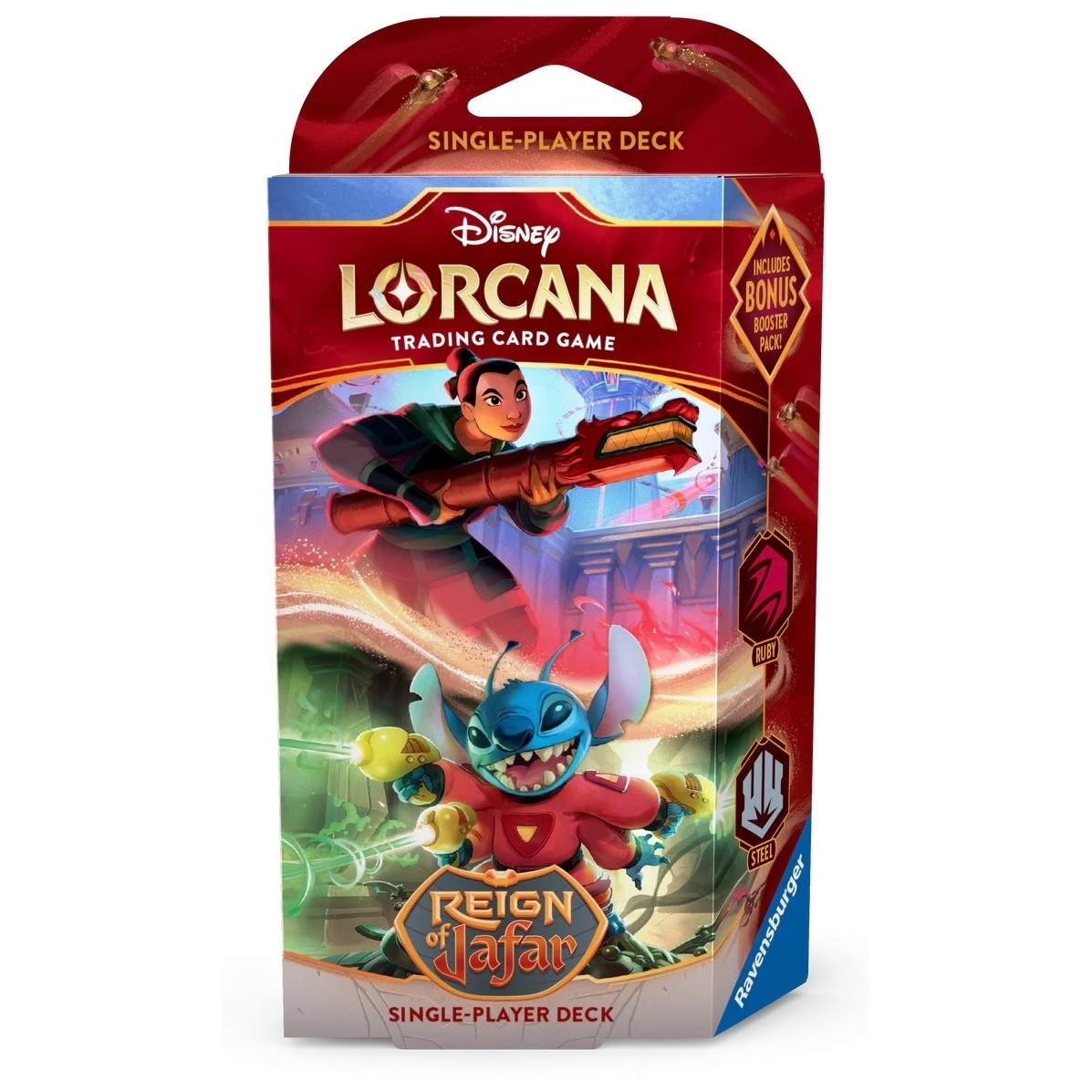 Disney Lorcana TCG Reign of Jafar - Single Player Deck - Mulan & Stitch