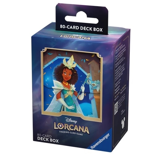 Disney Lorcana TCG Shimmering Skies Deck Box Tiana