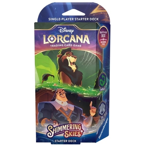 Disney Lorcana TCG Shimmering Skies Starter Deck - A Roaring Guest List