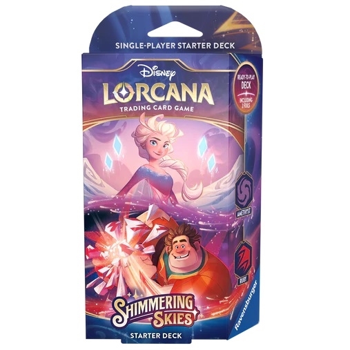 Disney Lorcana TCG Shimmering Skies Starter Deck - Ready To Let Loose