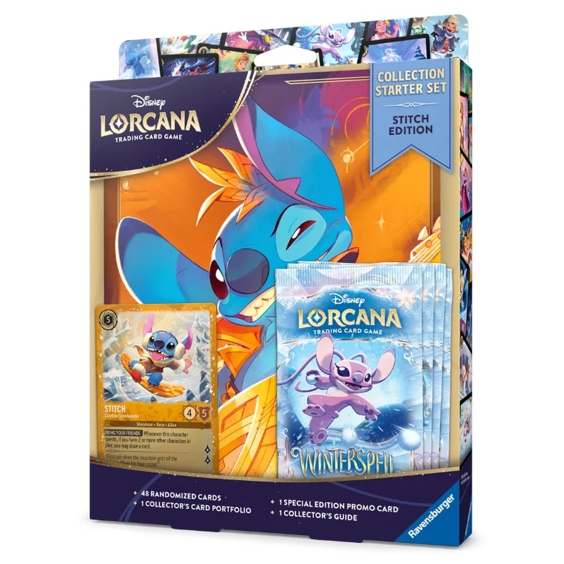 Disney Lorcana TCG Winterspell Collection Starter Set - Stitch Edition