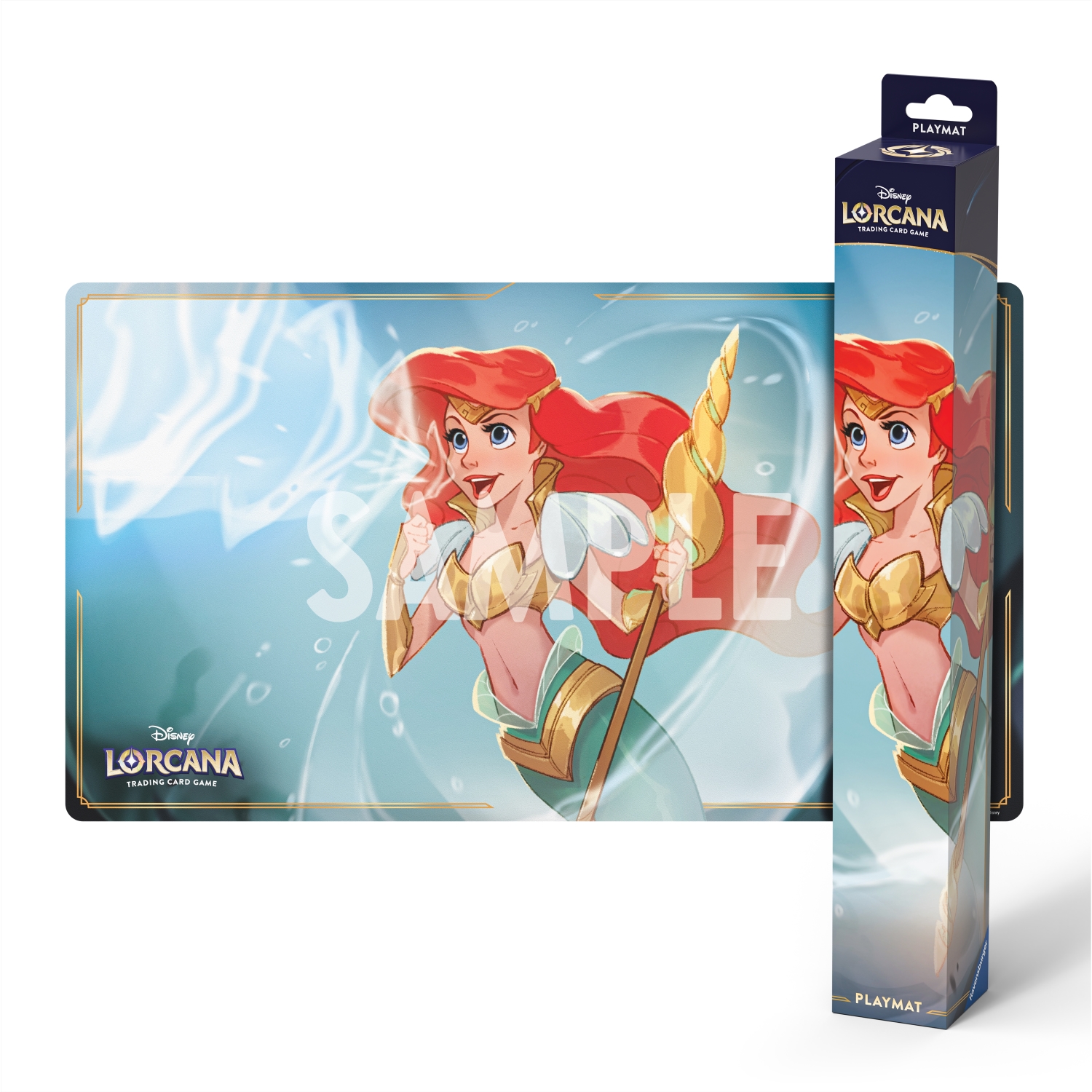 Disney Lorcana TCG Winterspell Playmat Ariel - Sonic Warrior PRESALE