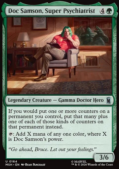 Doc Samson, Super Psychiatrist