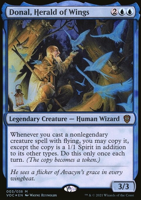 Donal, Herald of Wings