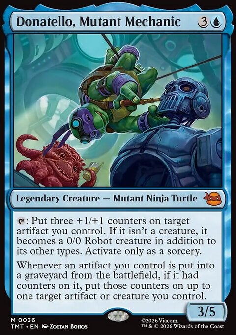 Donatello, Mutant Mechanic
