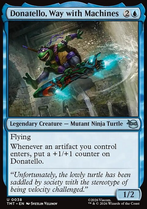 Donatello, Way with Machines