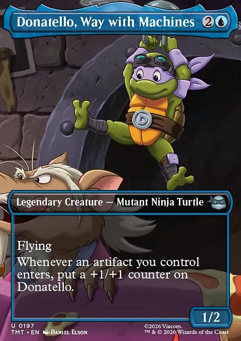 Donatello, Way with Machines