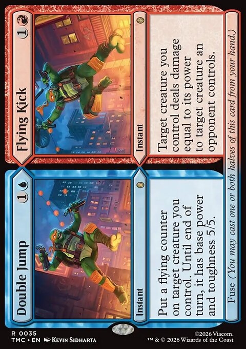 Double Jump // Flying Kick