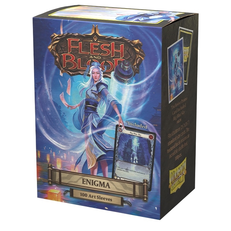 Dragon Shield Flesh and Blood Enigma Art Standard 100 Card Sleeves