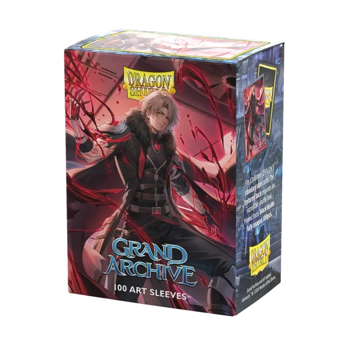 Dragon Shield Grand Archive Dante Hemomancer Matte Dual Art 100 Standard Sleeves