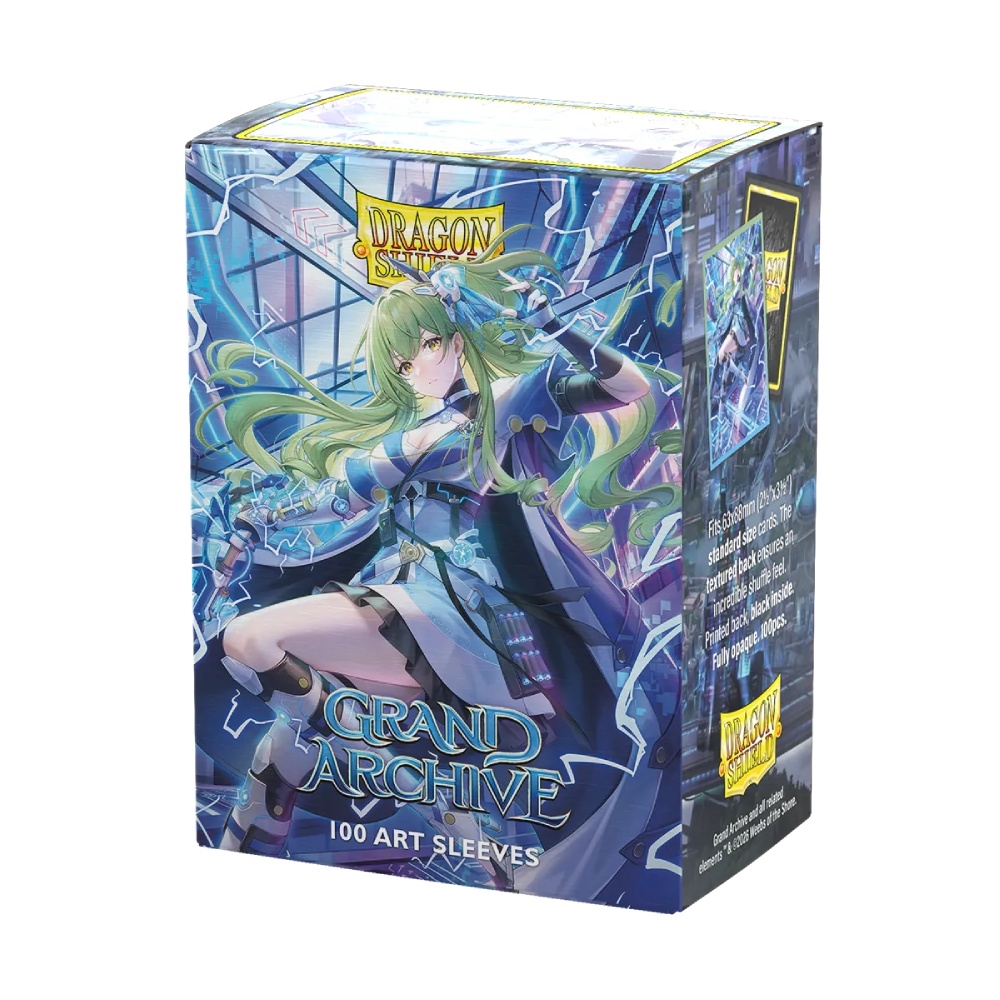 Dragon Shield Grand Archive Lorraine Arclight Saber Matte Dual Art 100 Standard Sleeves