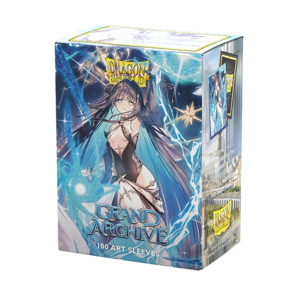 Dragon Shield Grand Archive Raziel Archangel of Libra Matte Dual Art 100 Standard Sleeves