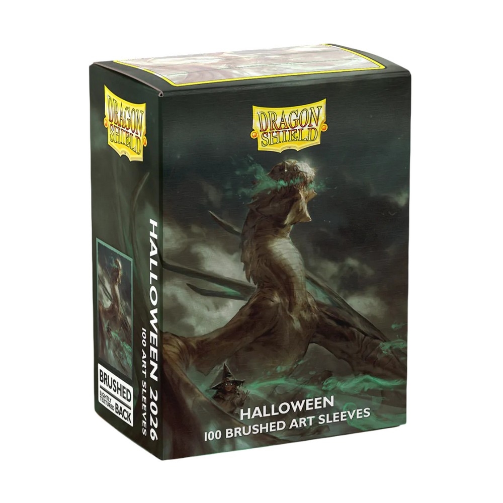Dragon Shield Halloween 2026 Brushed Art 100 Standard Size Sleeves PRESALE