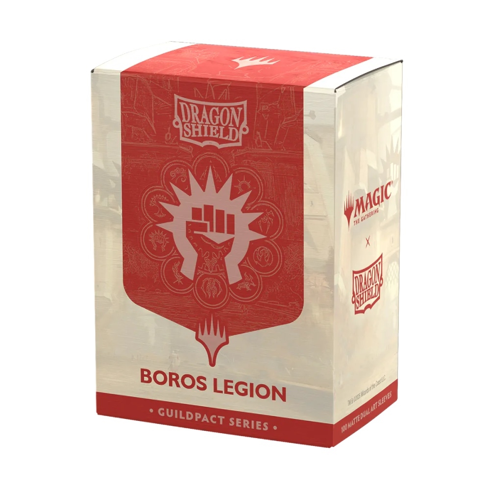 Dragon Shield Magic: Guildpact Series - Boros Legion Matte Dual Art 100 Standard Size Sleeves