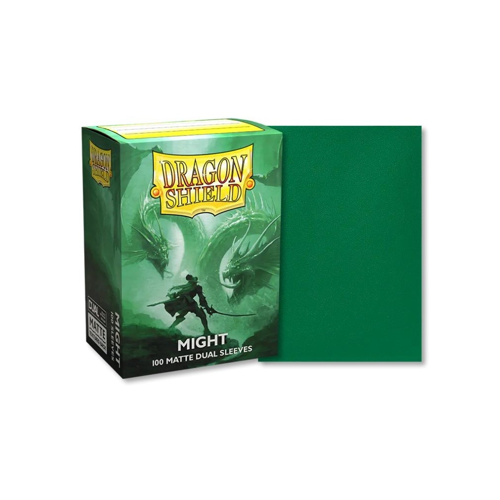 Dragon Shield Might Matte Dual Standard 100 Card Sleeves