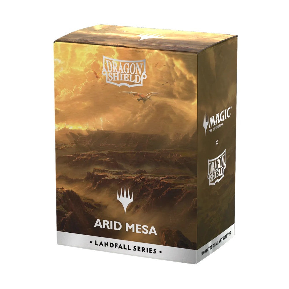Dragon Shield MTG Landfall Series: Arid Mesa Matte Dual Art Sleeves