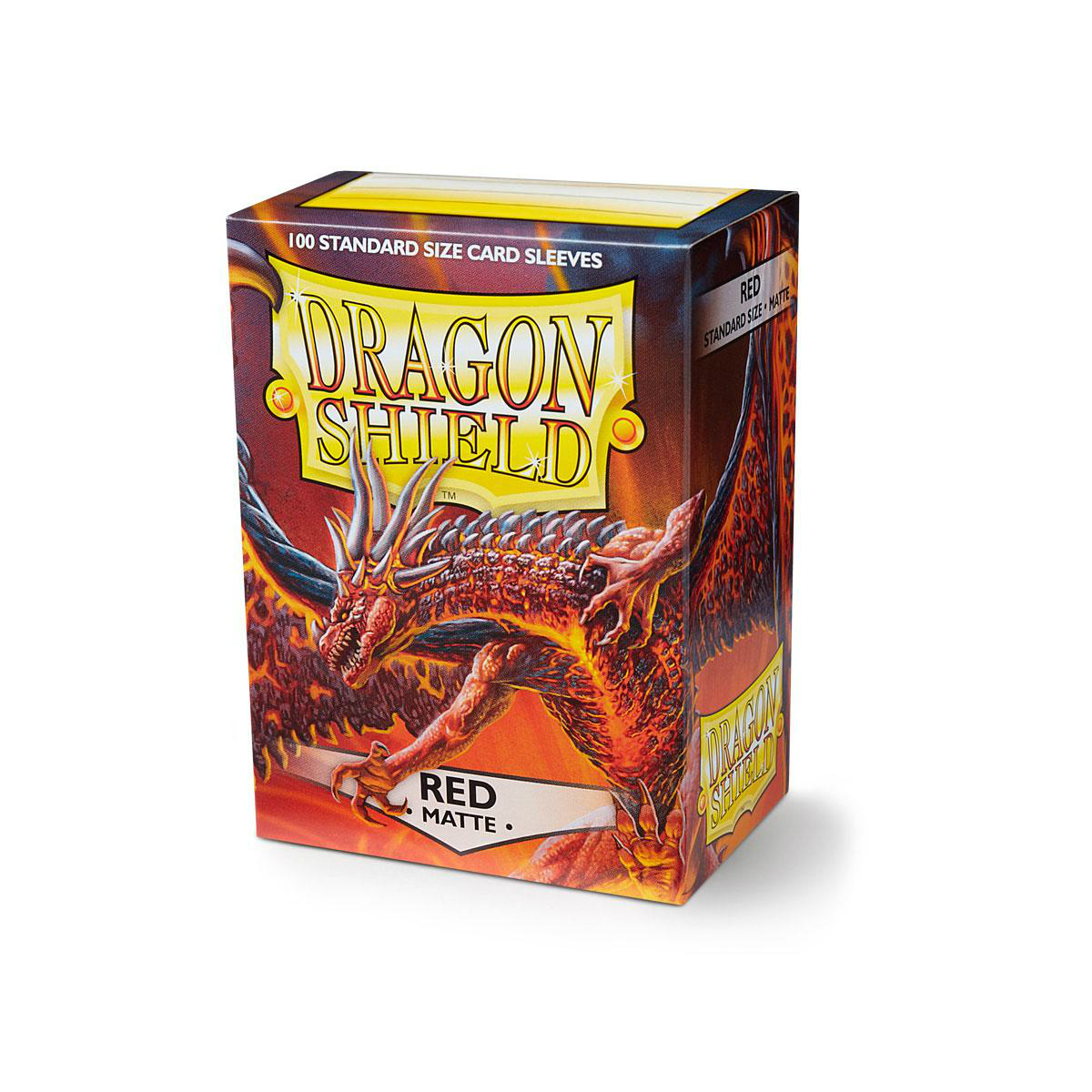 Dragon Shield Red Matte Standard 100 Card Sleeves