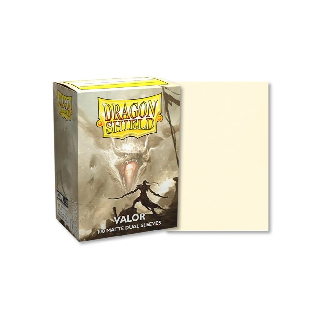 Dragon Shield Valor Matte Dual Standard 100 Card Sleeves