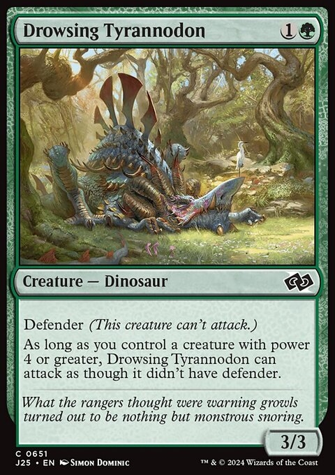 Drowsing Tyrannodon