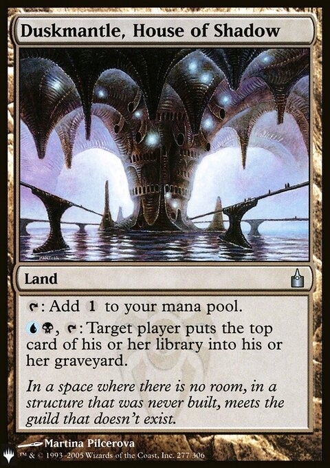 Duskmantle, House of Shadow
